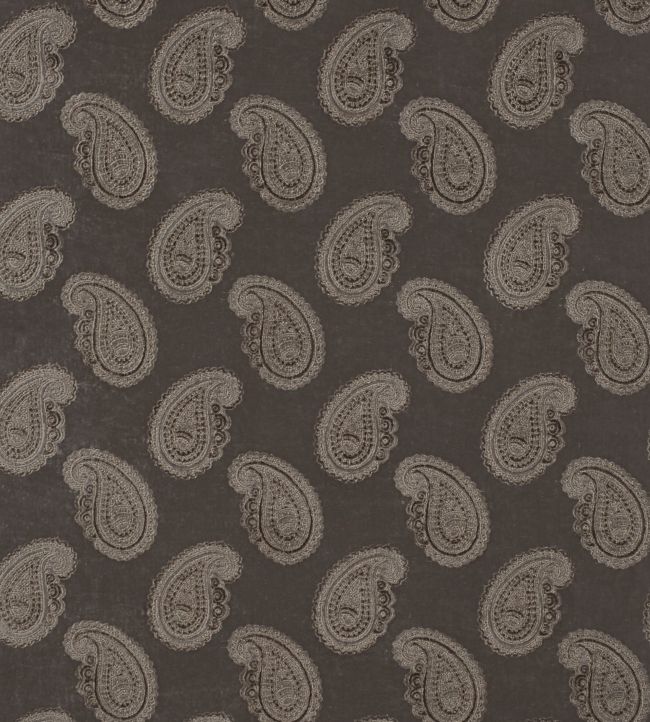 Orissa Velvet Fabric - Gray - Zoffany