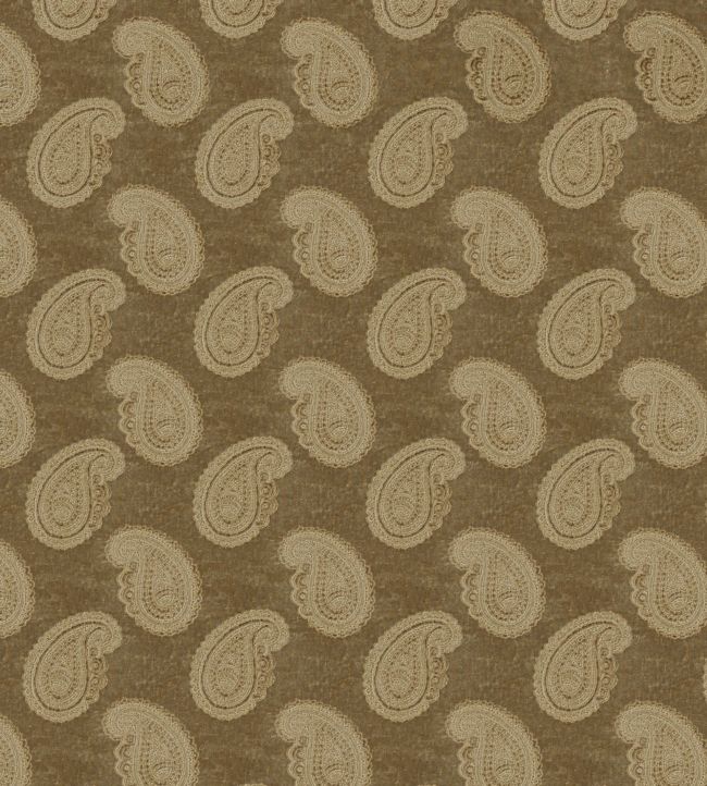 Orissa Velvet Fabric - Green - Zoffany