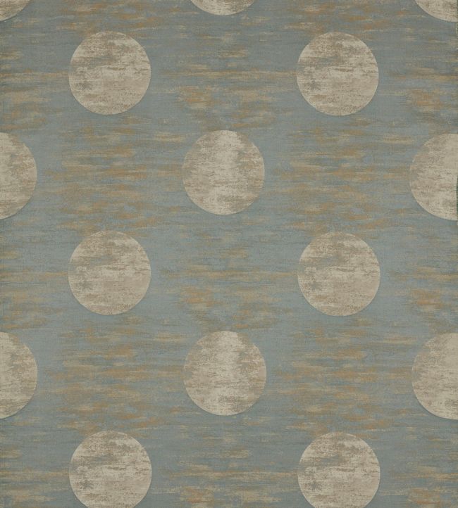 Moon Silk Fabric - Blue - Zoffany