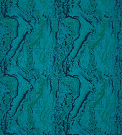 Serpentine Fabric -  Teal - Zoffany