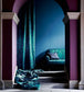 Serpentine Fabric -  Teal - Zoffany