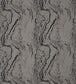 Serpentine Fabric - Black - Zoffany