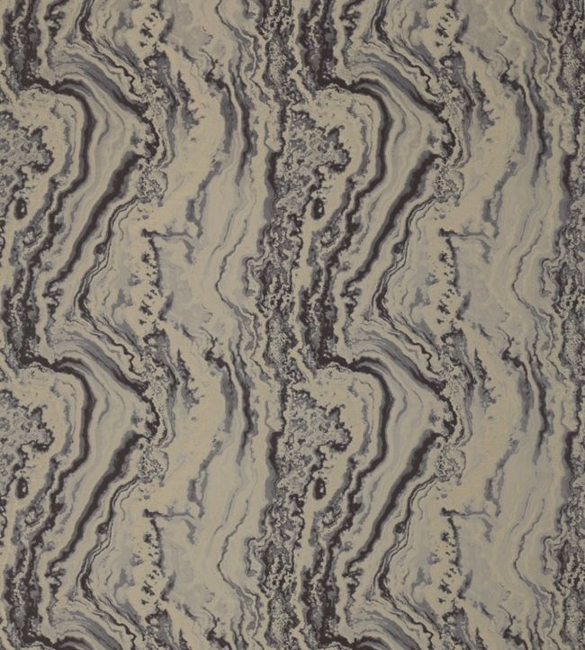 Serpentine Fabric - Gray - Zoffany