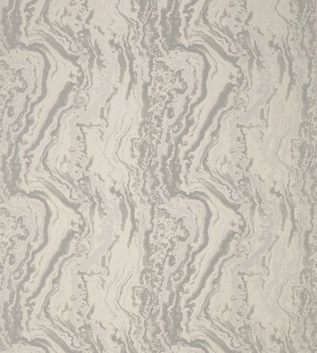 Serpentine Fabric - White - Zoffany