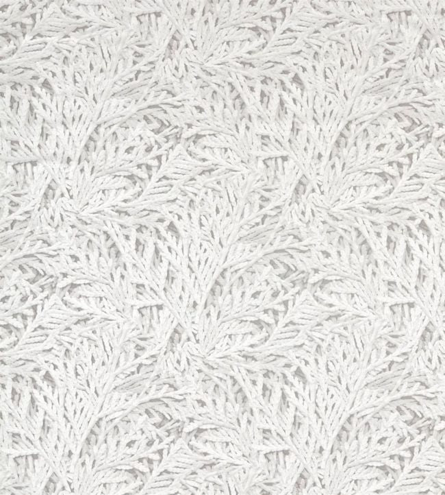 Nootka Fabric - White - Zoffany