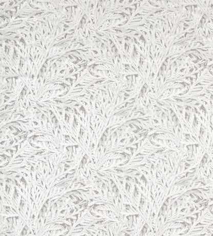 Nootka Fabric - White - Zoffany