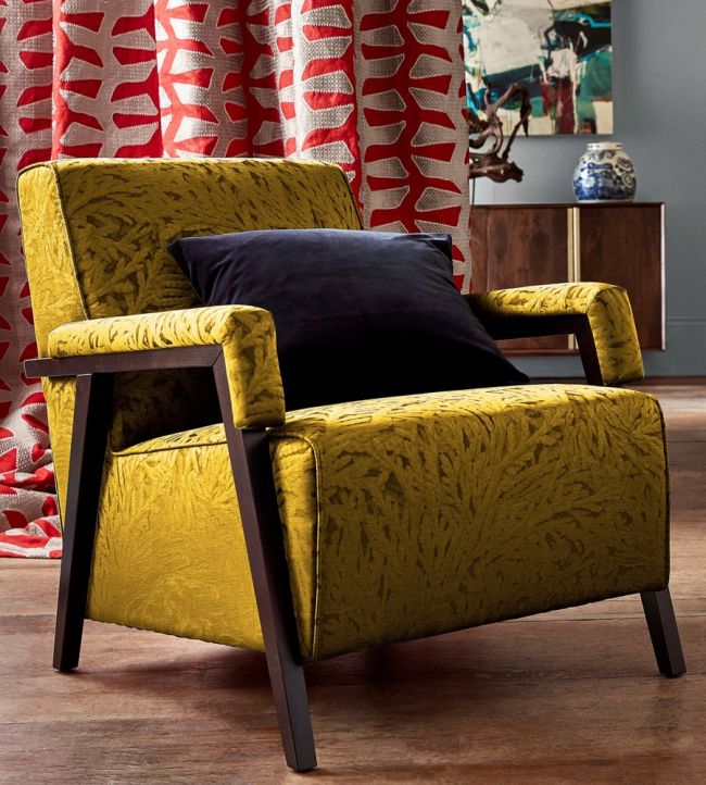 Nootka Fabric - Gold - Zoffany