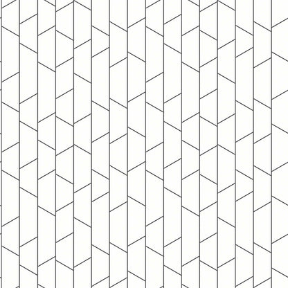 Angle Wallpaper - White - Borastapeter