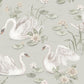 Lily Swan Wallpaper - Silver - Borastapeter