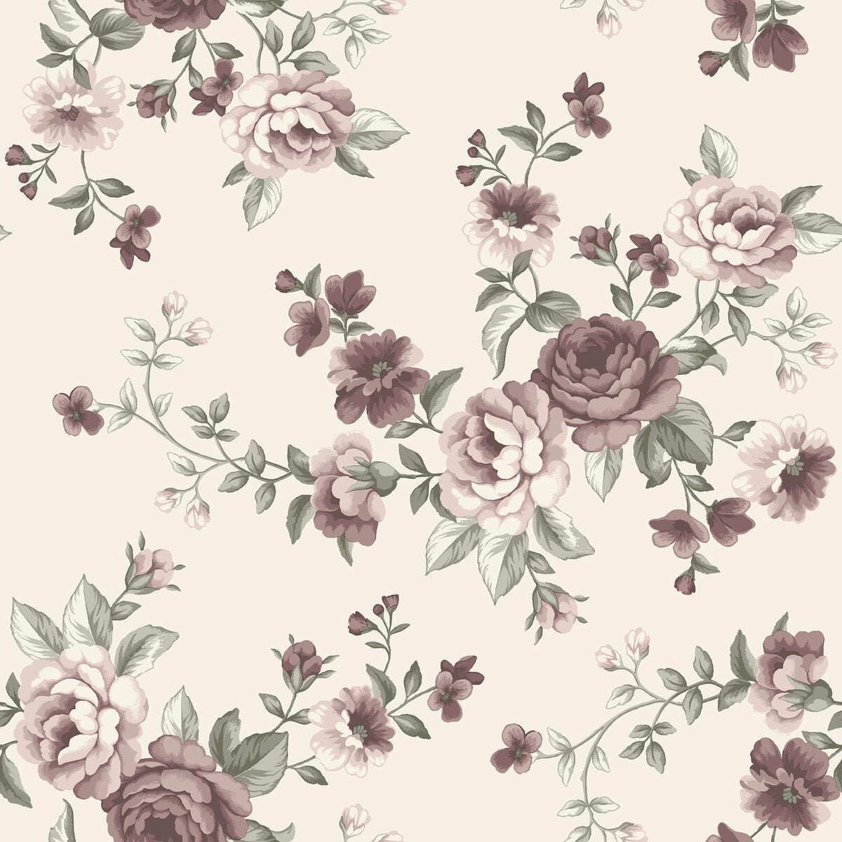 Nomi Wallpaper - Cream - Borastapeter