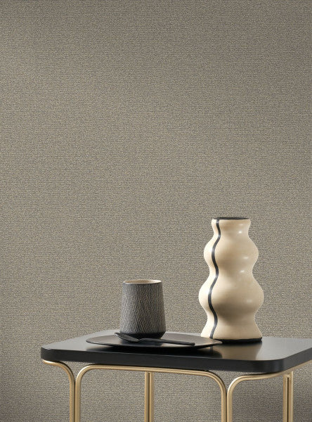 Bouclette Room Wallpaper - Gray