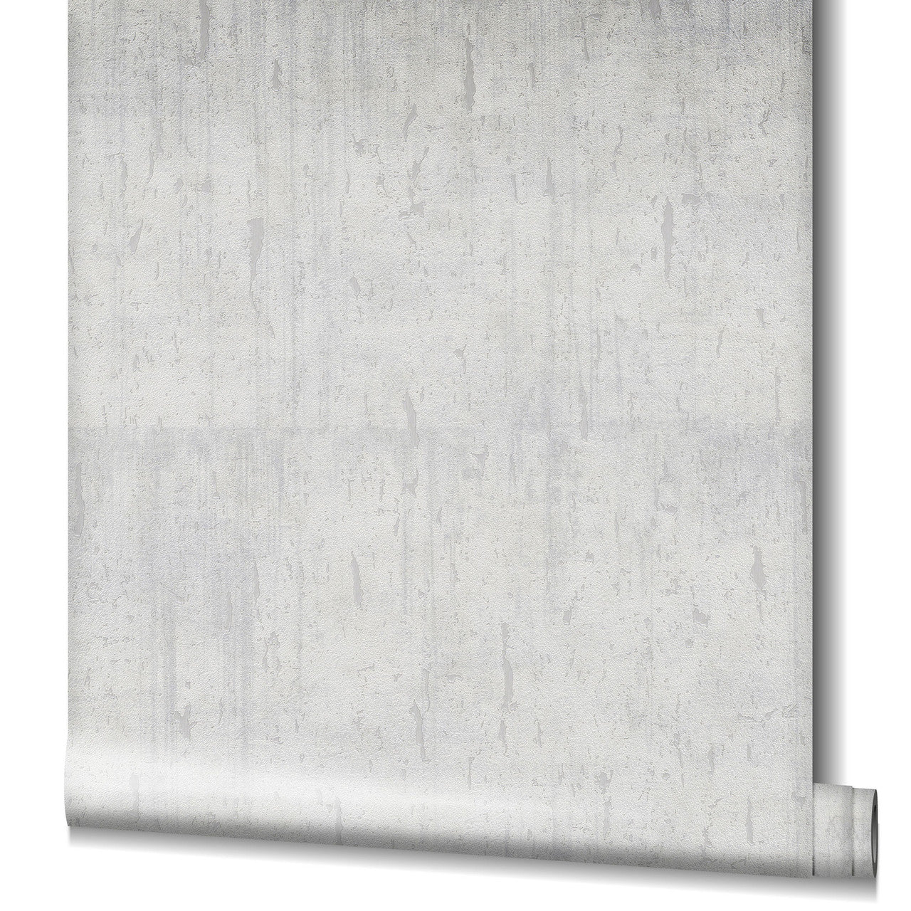 Aged Concrete Natural Opulence White Wallpaper - Galerie
