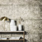 Aged Concrete Natural Opulence Greige Wallpaper - Galerie
