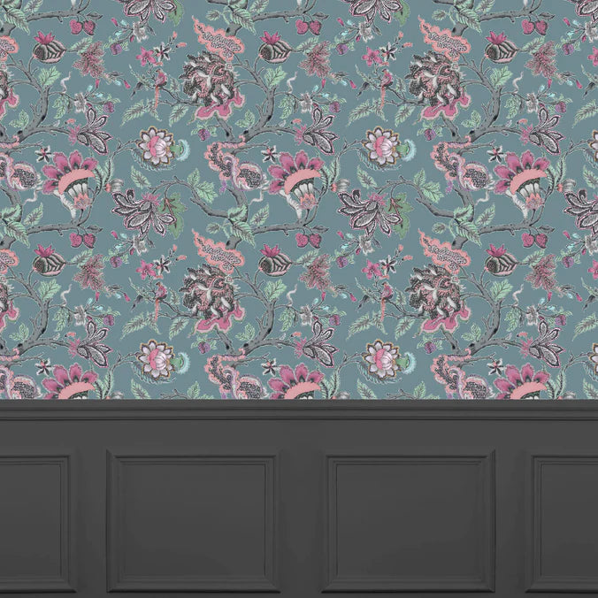 Adhira Onyx Wide-Width Room Wallpaper 