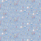 Alphabet People Sky Wide-Width Wallpaper 