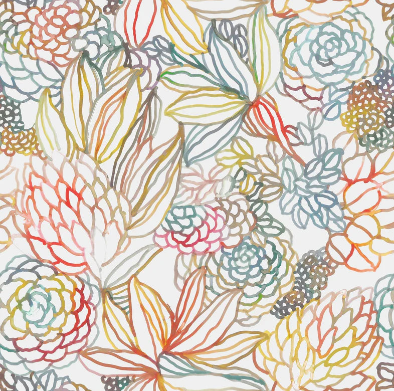 Althorp Cinnamon Wide-Width Wallpaper 