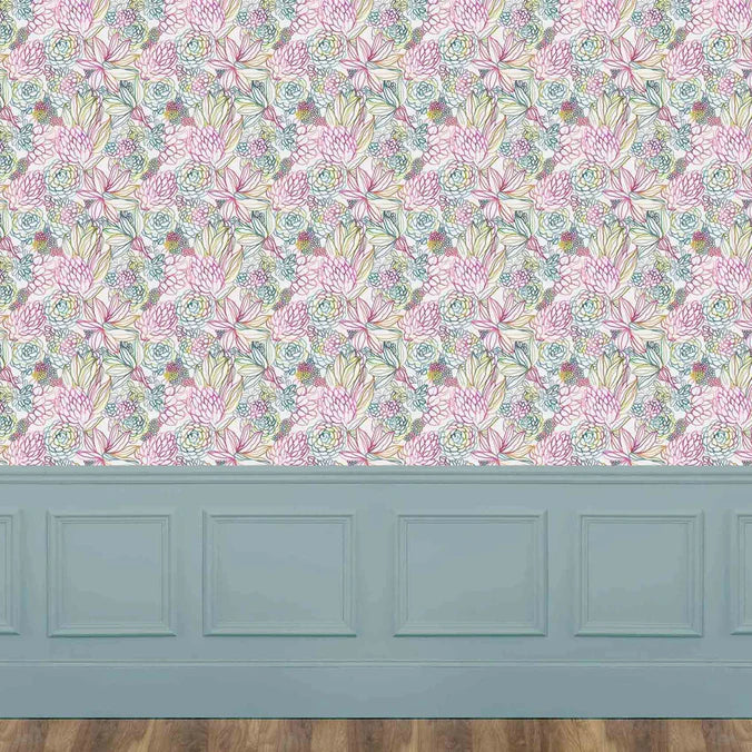 Althorp Sorbet Wide-Width Room Wallpaper 