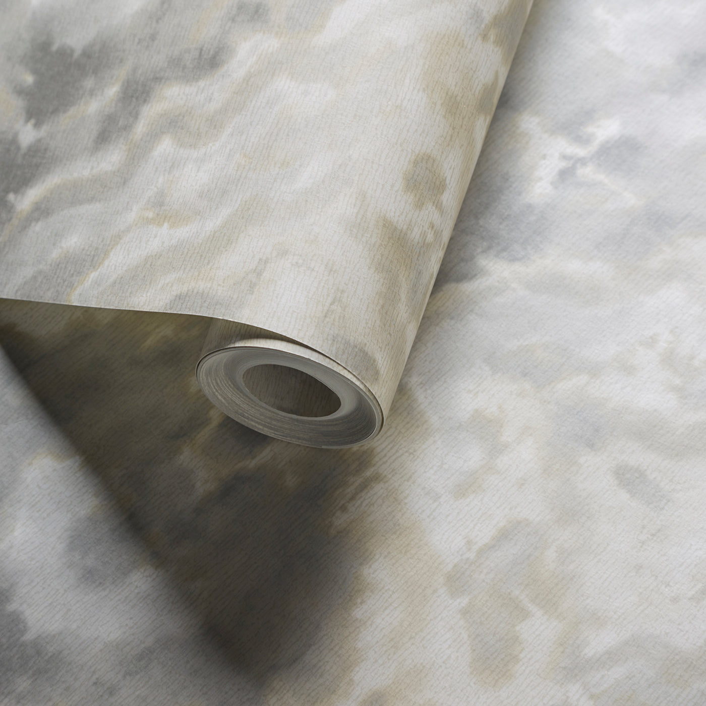 Aqueous Wallpaper - Natural - Clarke & Clarke