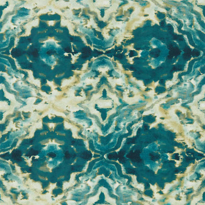 Aqueous Wallpaper - Teal - Clarke & Clarke