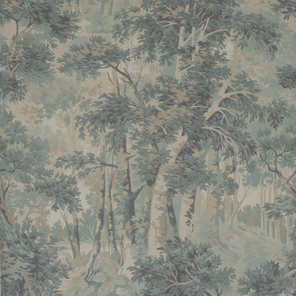 Arden Wallpaper - Old Blue - Colefax & Fowler