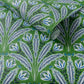 Attingham Wallpaper - Cobalt/Green - Clarke & Clarke