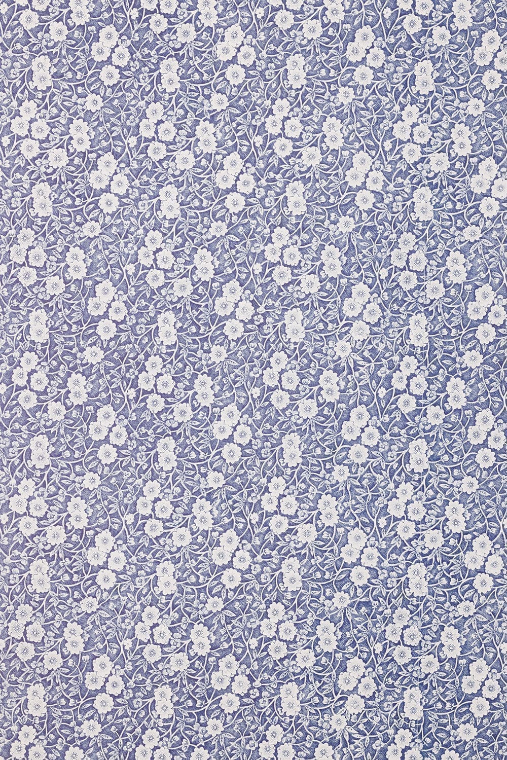 Calico Wallpaper - Blue - Barneby Gates