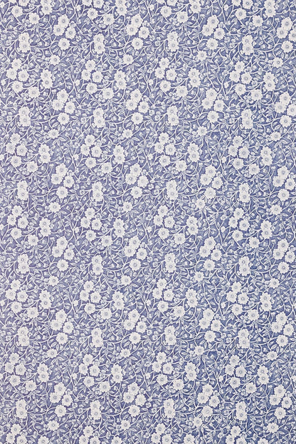 Calico Wallpaper - Blue - Barneby Gates