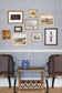 Calico Wallpaper - Blue - Barneby Gates