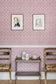 Calico Wallpaper - Pink - Barneby Gates