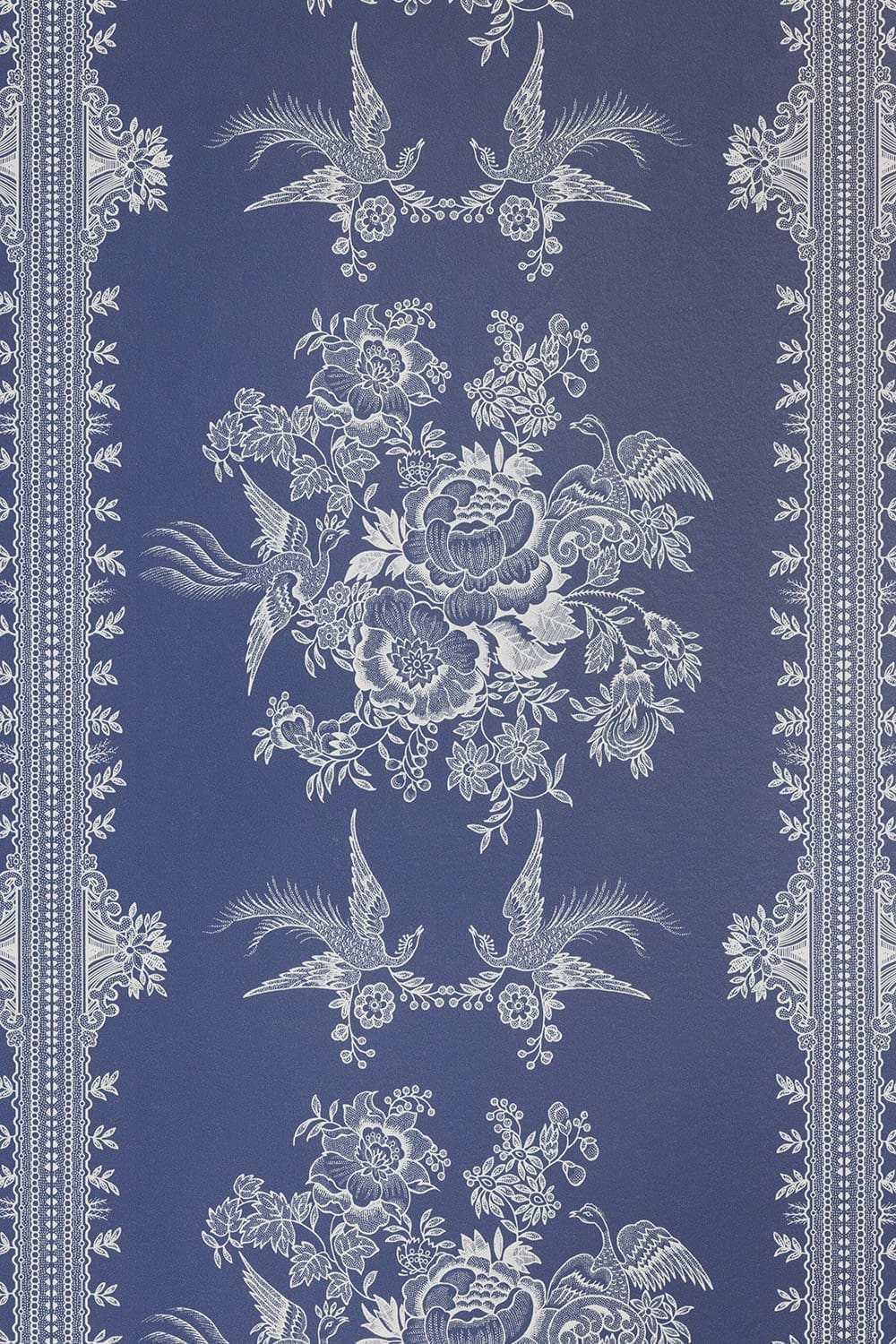 Asiatic Pheasant Wallpaper - Blue - Barneby Gates