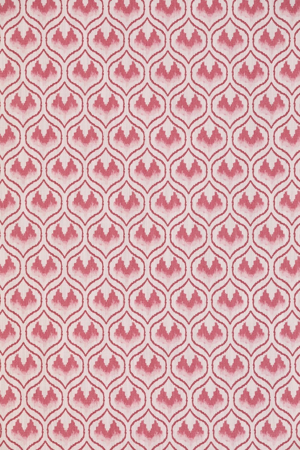 Ikat Heart fabric - Pink - Barneby Gates