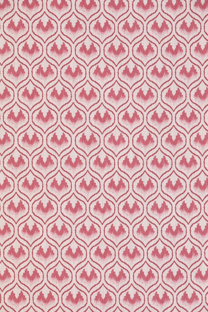 Ikat Heart fabric - Pink - Barneby Gates