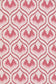 Ikat Heart fabric - Pink - Barneby Gates