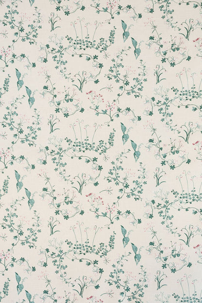 Botanica Fabric - Teal - Barneby Gates