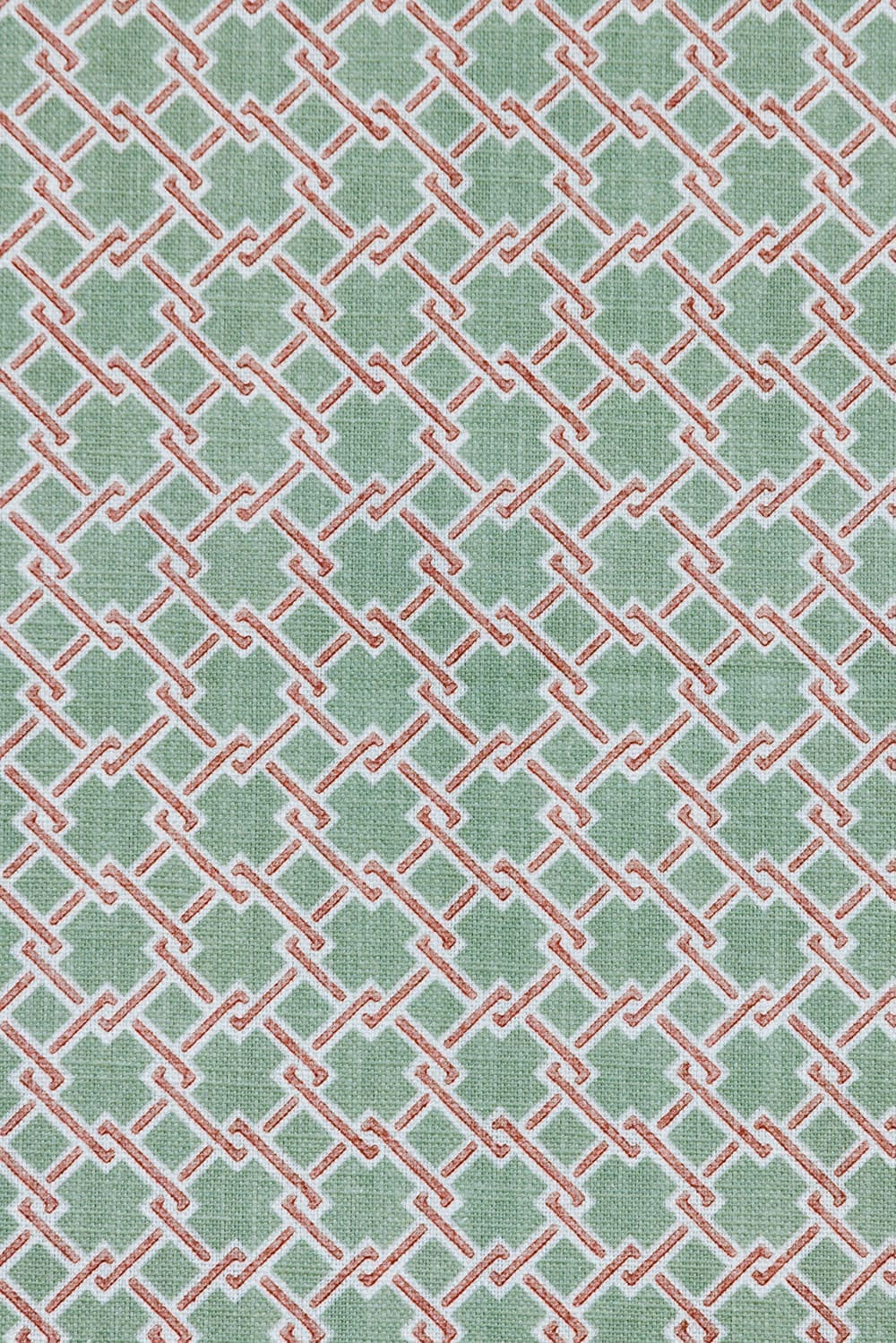 Lattice Cane Fabric - Green - Barneby Gates