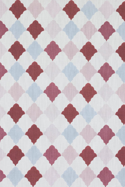 Quilted Harlequin Fabric - Pink - Barneby Gates