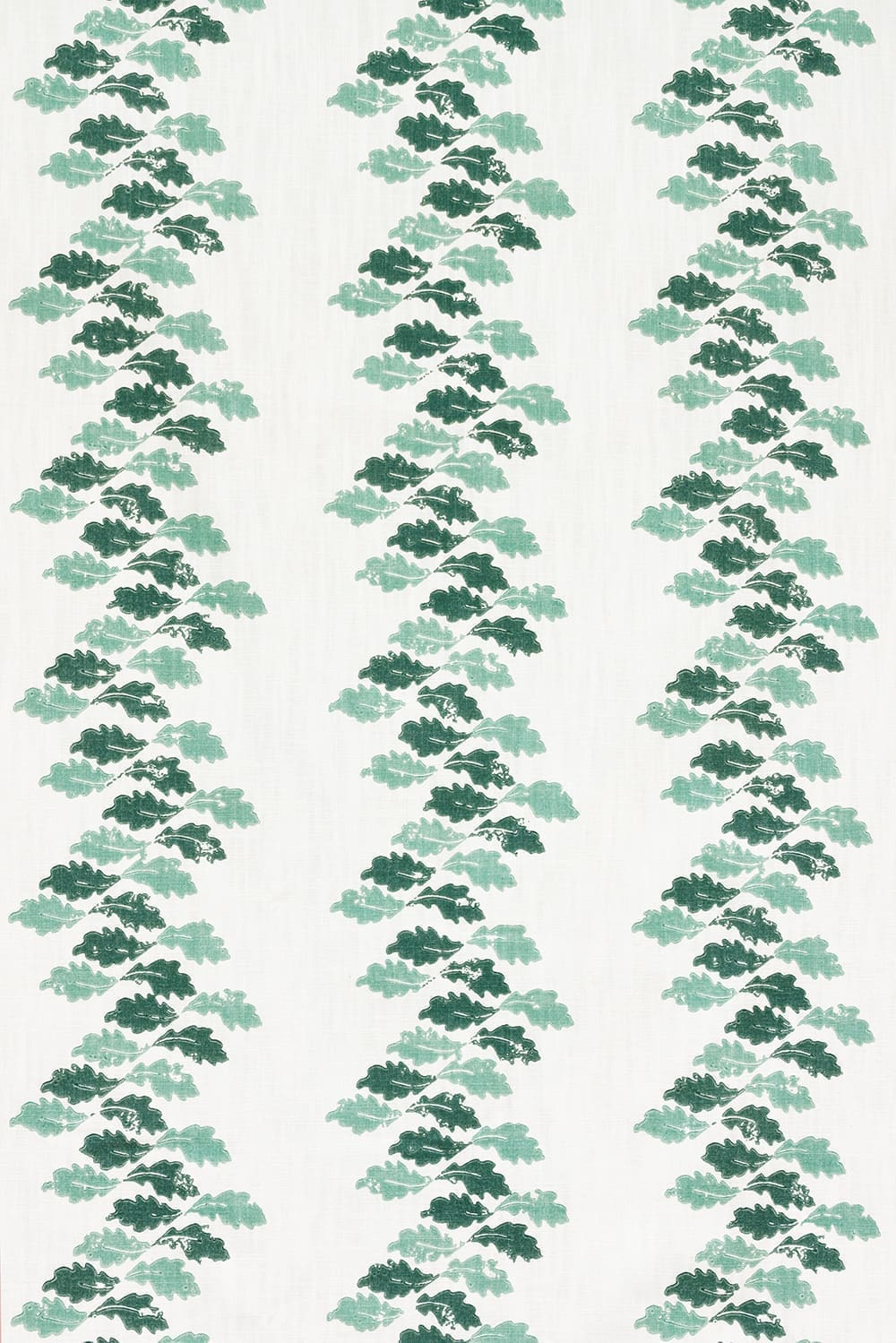 Oak Leaves Fabric - Green - Barneby Gates