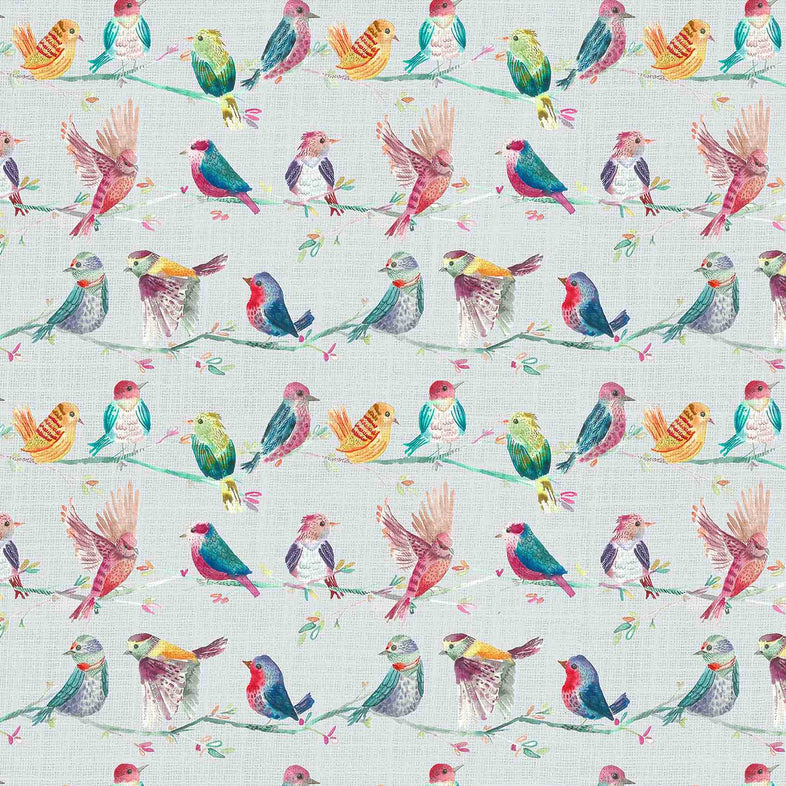 Birdy Branch Blossom Fabric