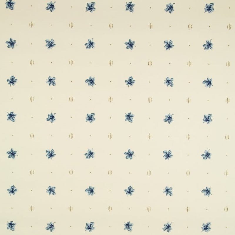 Tipperary Blue Wallpaper - Brunschwig & Fils