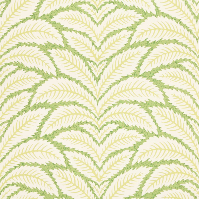 Talavera Leaf Wallpaper - Brunschwig & Fils