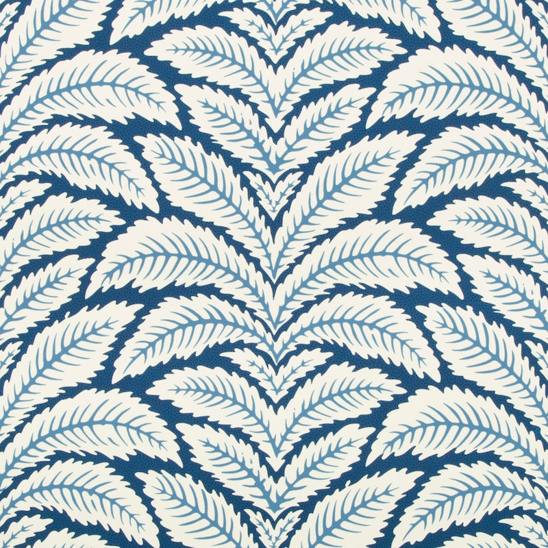 Talavera Indigo Wallpaper - Brunschwig & Fils