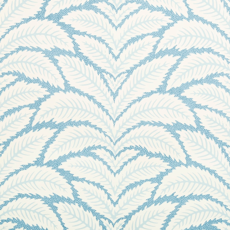 Talavera Blue Wallpaper - Brunschwig & Fils