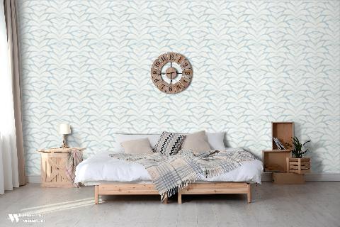 Talavera Blue Wallpaper - Brunschwig & Fils