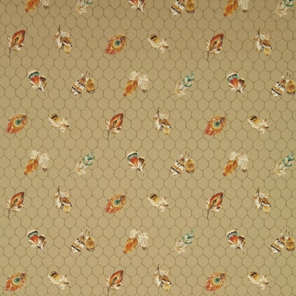 Feather Your Nest Cafe Au Lait Wallpaper - Brunschwig & Fils