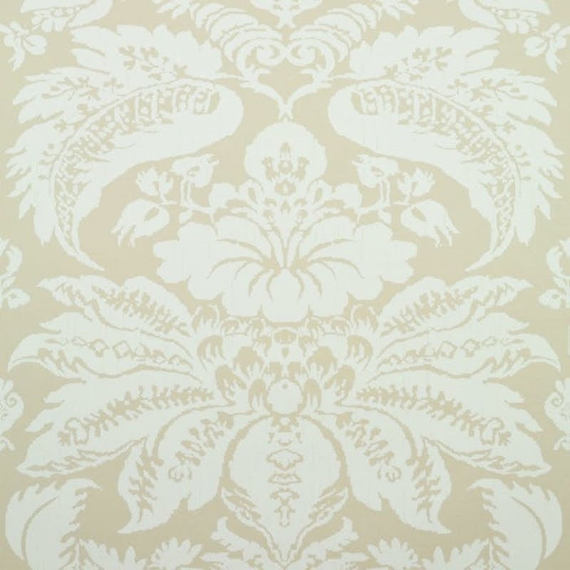 Le Grand Palais Beige Wallpaper - Brunschwig & Fils