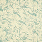 Bengali Aqua Wallpaper - Brunschwig & Fils