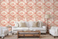 On Point Red Wallpaper - Brunschwig & Fils