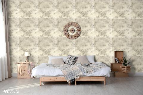 On Point Fawn Wallpaper - Brunschwig & Fils