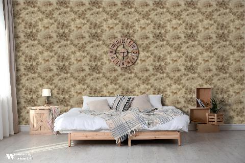 On Point Tobacco Wallpaper - Brunschwig & Fils