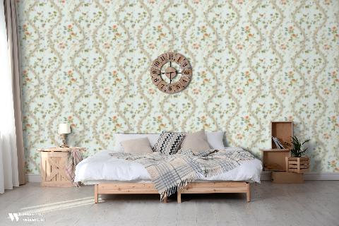 Silk Road Opal Wallpaper - Brunschwig & Fils